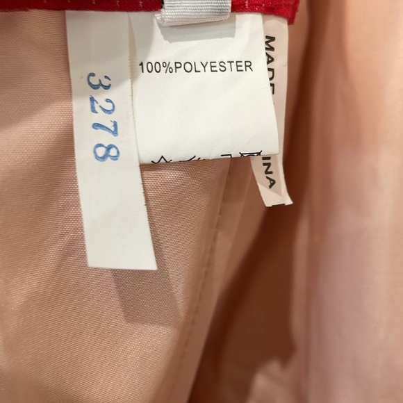 Dancing Queen Blush Pink Gold Embroidered Tulle Floral Mini Dress Size XS - Picture 11 of 16